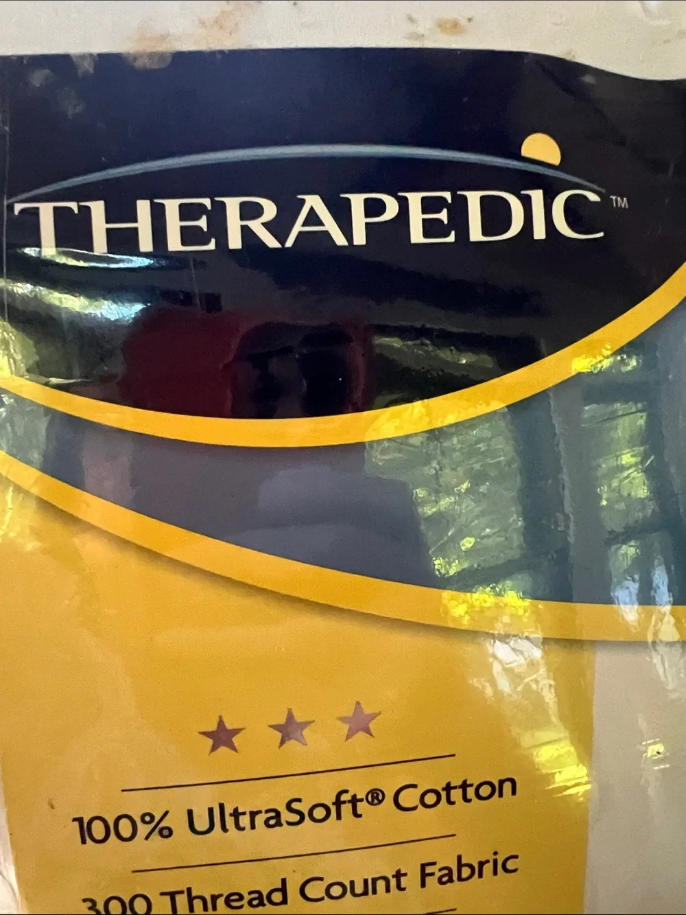 THERAPEDIC PureSleep Queen Ultrasoft Cotton Mattress Pad - White NIB